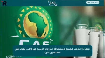 اعتماد 5 ملاعب مصرية لاستضافة مباريات الأندية من كاف.. تعرف على التفاصيل الآن!